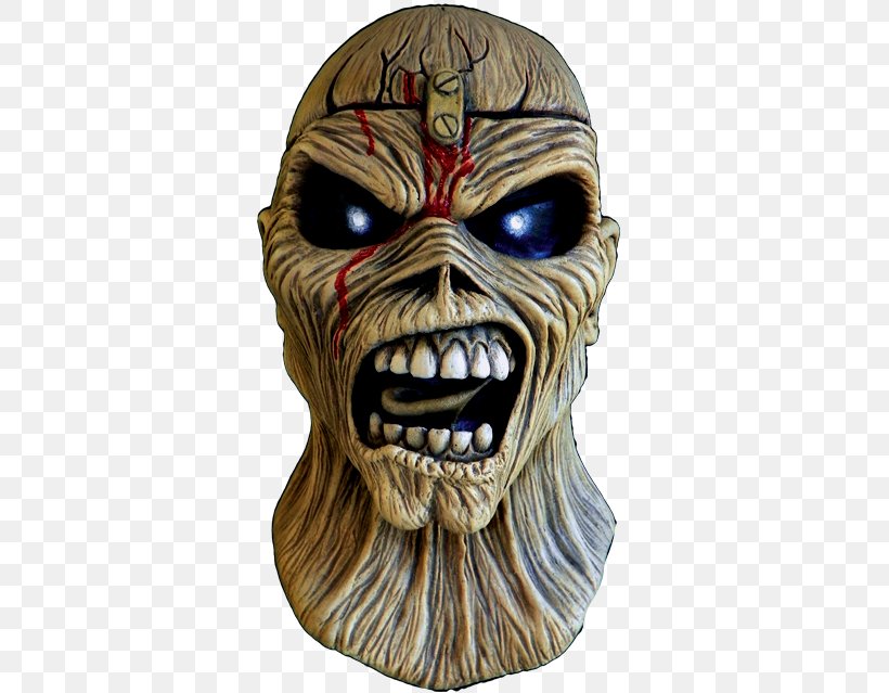 Eddie Piece Of Mind Iron Maiden Powerslave Mask, PNG, 436x639px, Eddie, Action Toy Figures, Book Of Souls, Bruce Dickinson, Costume Download Free