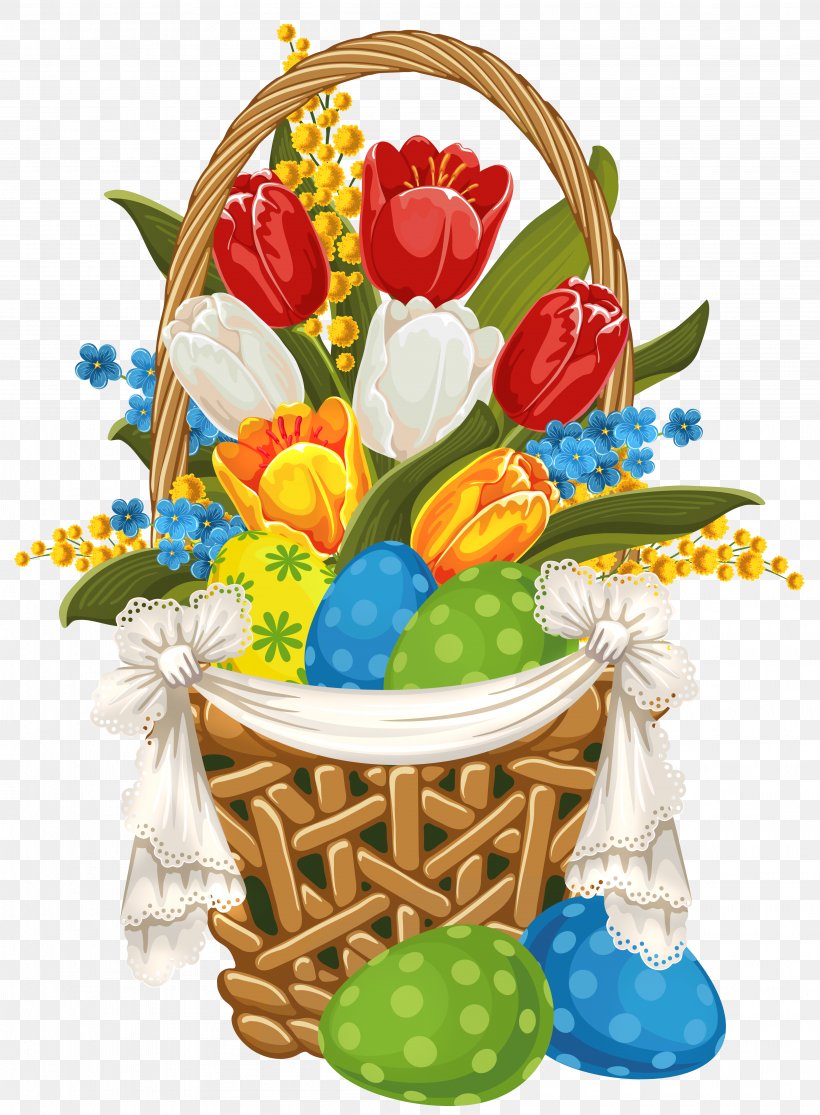 Flowerpot Clip Art, PNG, 4004x5445px, Easter, Basket, Cut Flowers, Easter Basket, Easter Egg Download Free