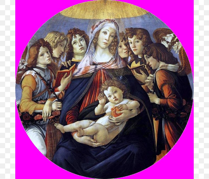 Madonna Of The Pomegranate Madonna Of The Magnificat Uffizi Salting Madonna, PNG, 700x701px, Madonna Of The Pomegranate, Angel, Art, Artist, Fra Angelico Download Free
