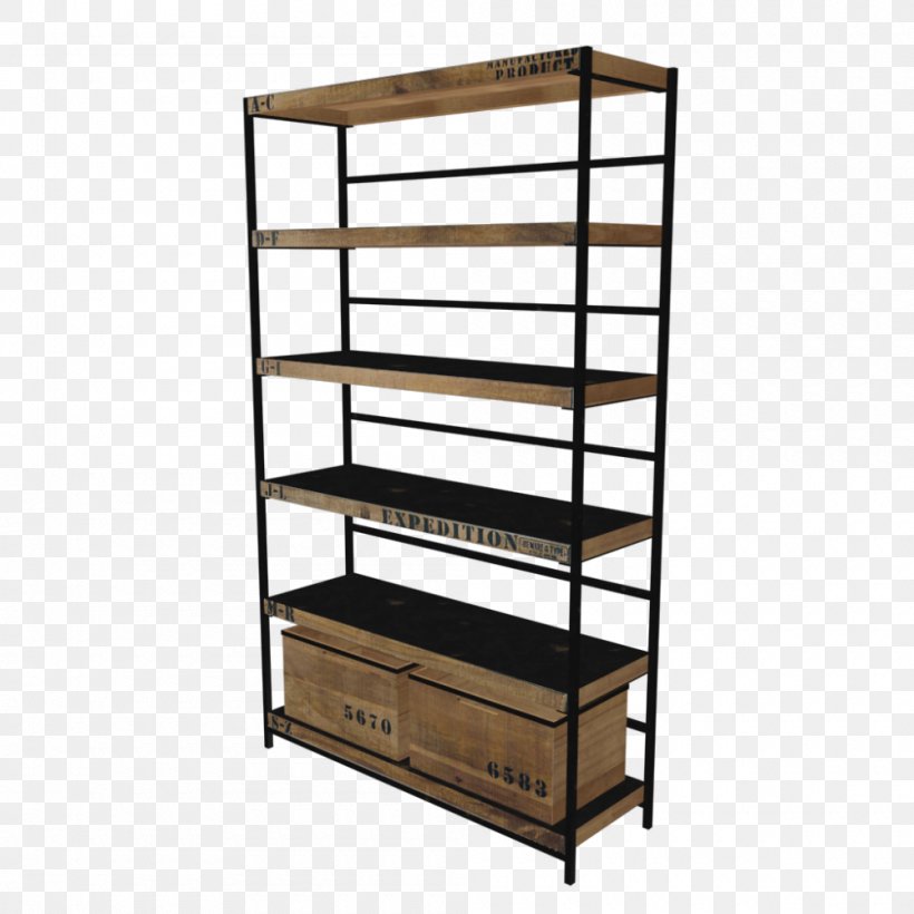 Shelf Bookcase House Maisons Du Monde Industrial Style, PNG, 1000x1000px, 3d Printing, Shelf, Bookcase, Buffets Sideboards, Craft Production Download Free