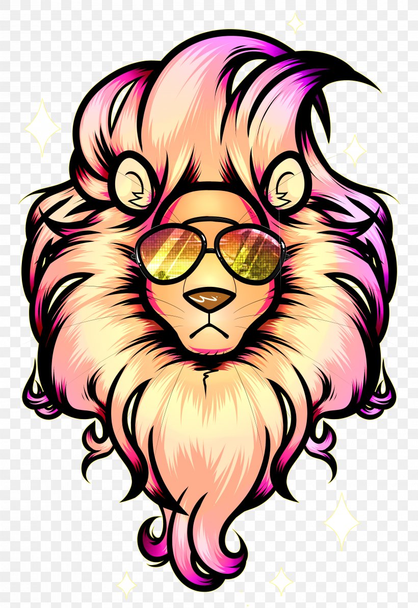 Lion Whiskers Paper Painting Clip Art, PNG, 3792x5508px, Watercolor, Cartoon, Flower, Frame, Heart Download Free