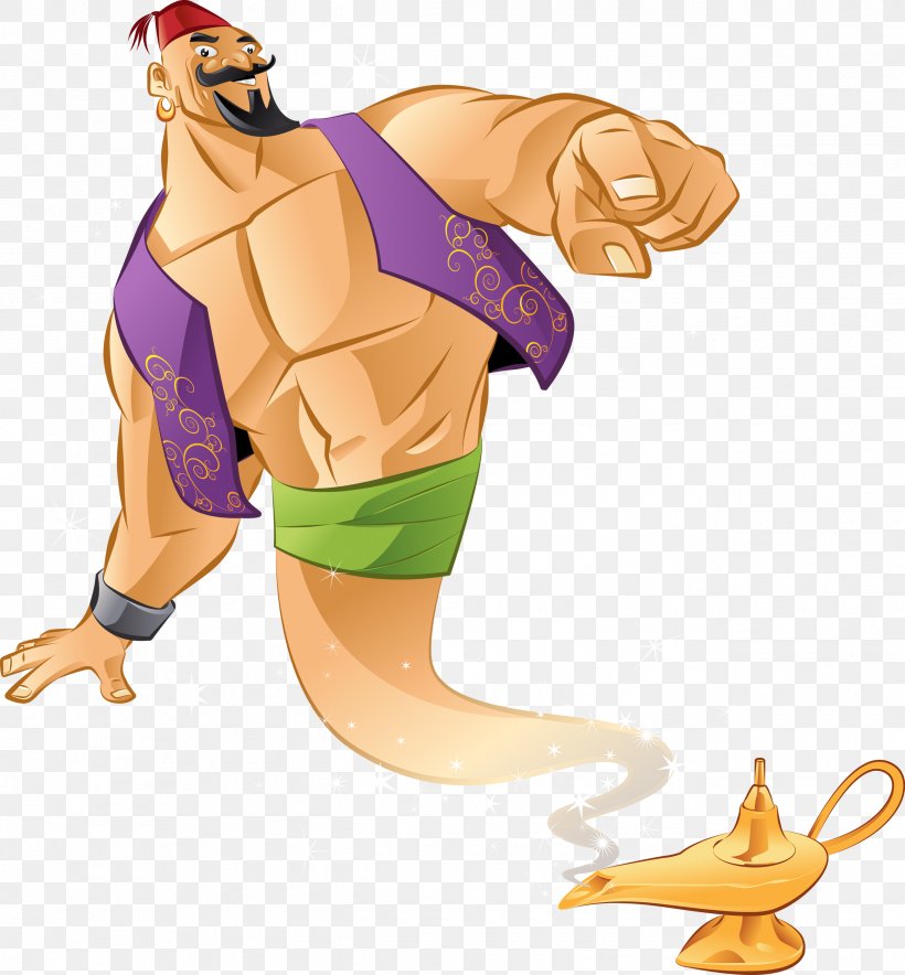 Aladdin Genie One Thousand And One Nights Book, PNG, 2595x2800px, Aladdin, Animation, Arm, Book, Costume Download Free