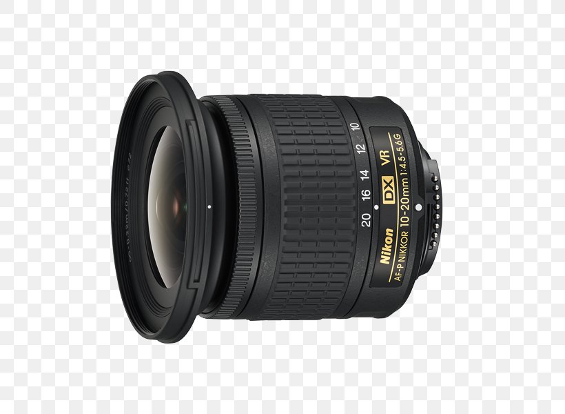 Nikon AF-P DX Nikkor 10-20mm F/4.5-5.6G VR Camera Lens Nikon DX Format, PNG, 800x600px, Nikkor, Autofocus, Camera, Camera Accessory, Camera Lens Download Free