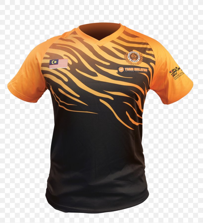 2017 Southeast Asian Games Jersey T-shirt Kuala Lumpur Clothing, PNG, 999x1098px, Jersey, Active Shirt, Clothing, Kuala Lumpur, Malaysia Download Free