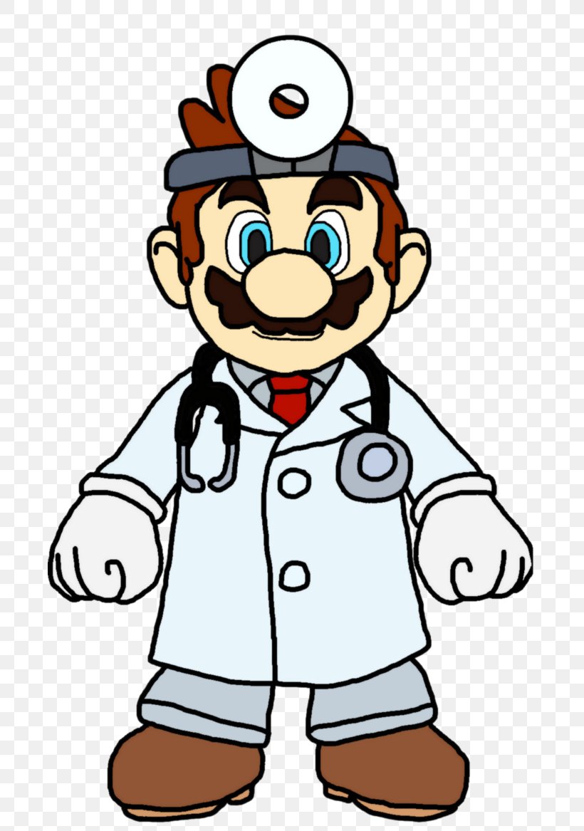 Dr. Mario Mario Bros. Super Mario 64 Wii, PNG, 685x1167px, Watercolor, Cartoon, Flower, Frame, Heart Download Free