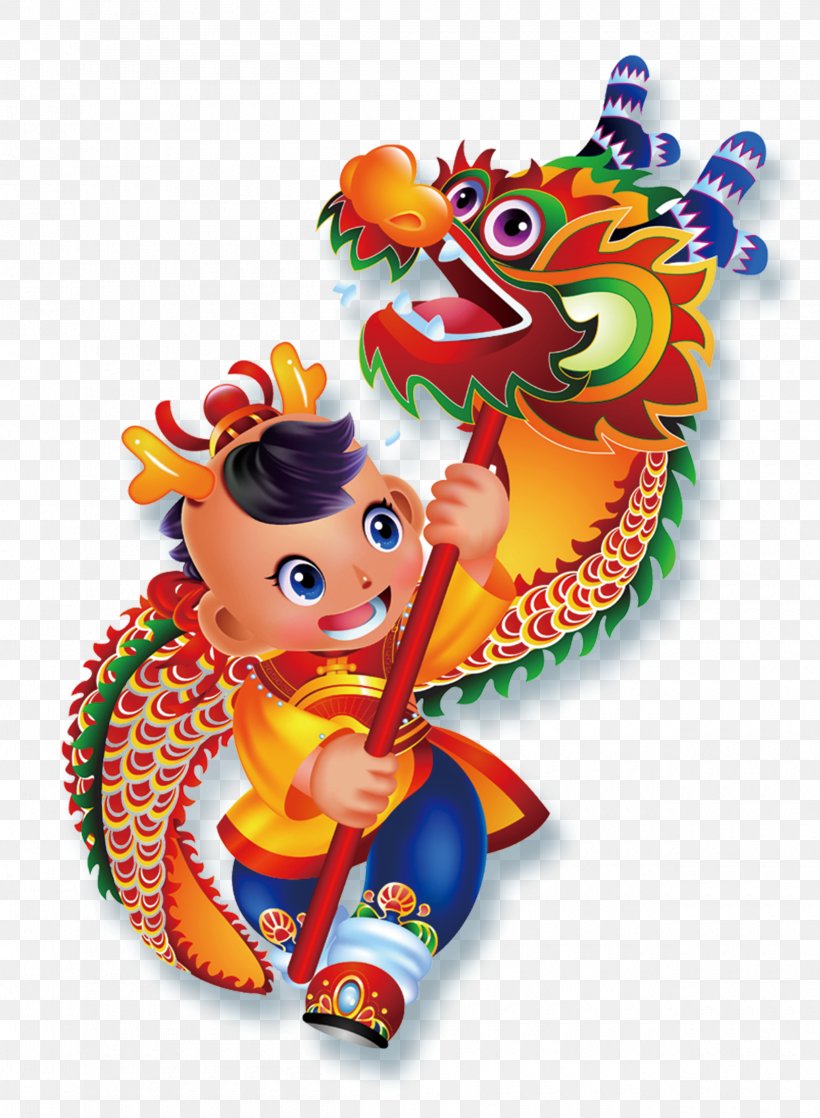 Dragon Dance Lion Dance Chinese New Year Cartoon Illustration, PNG, 2500x3410px, Dragon Dance, Art, Cartoon, Chinese Dragon, Chinese New Year Download Free