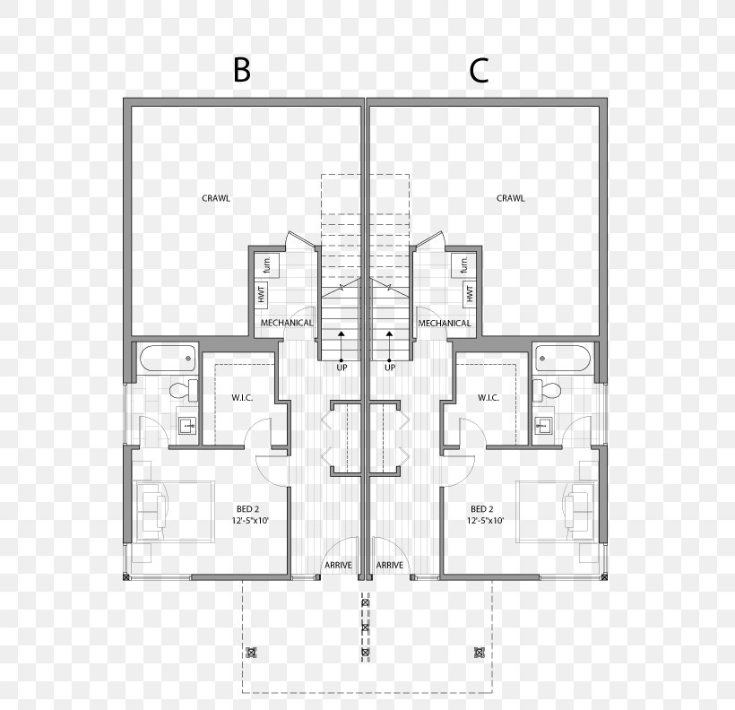 Floor Plan Technical Drawing, PNG, 612x792px, Floor Plan, Area, Diagram, Drawing, Elevation Download Free