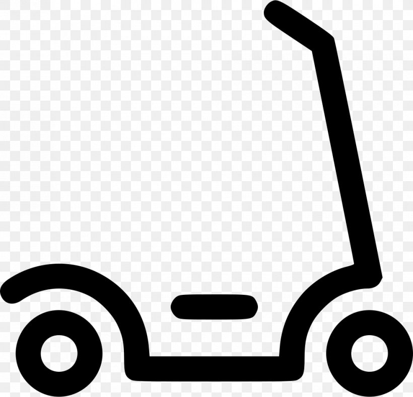 Kick Scooter Motorcycle Clip Art, PNG, 980x944px, Scooter, Area, Black And White, Brand, Electric Motorcycles And Scooters Download Free