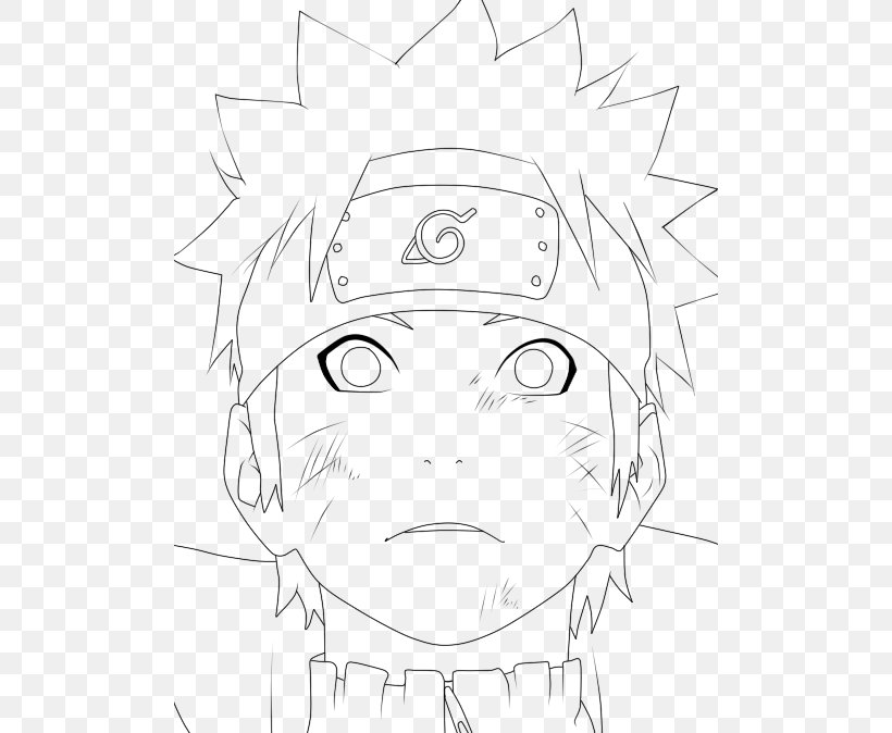 Naruto Uzumaki Line Art Drawing, PNG, 500x674px, Watercolor, Cartoon, Flower, Frame, Heart Download Free