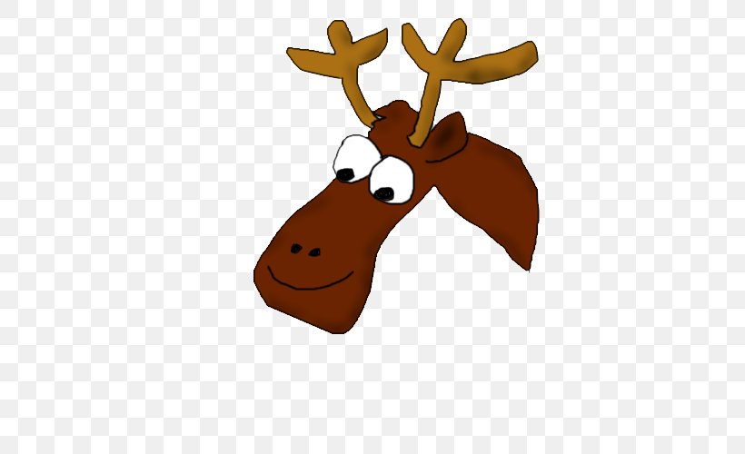 Reindeer Antler Wildlife Neck Clip Art, PNG, 500x500px, Reindeer, Animal, Antler, Christmas, Deer Download Free