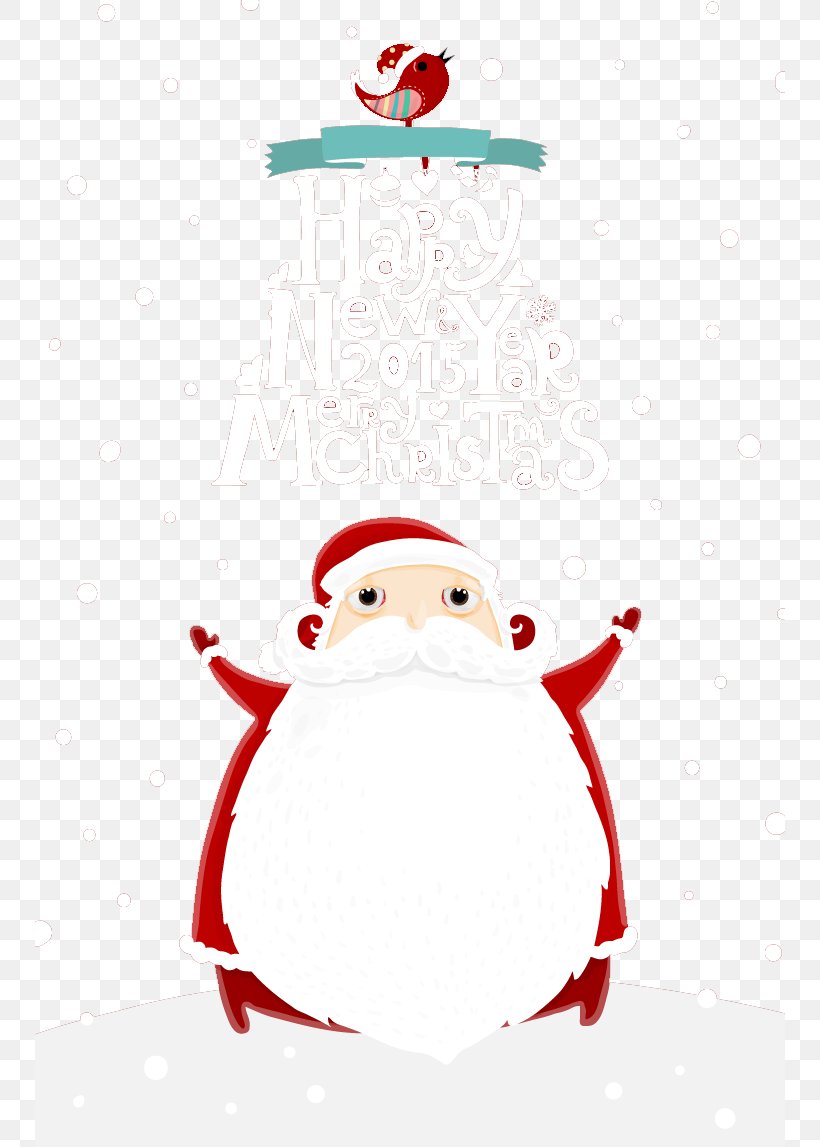 Santa Claus Christmas Card Gift Christmas Decoration, PNG, 750x1147px, Santa Claus, Area, Art, Beak, Bird Download Free