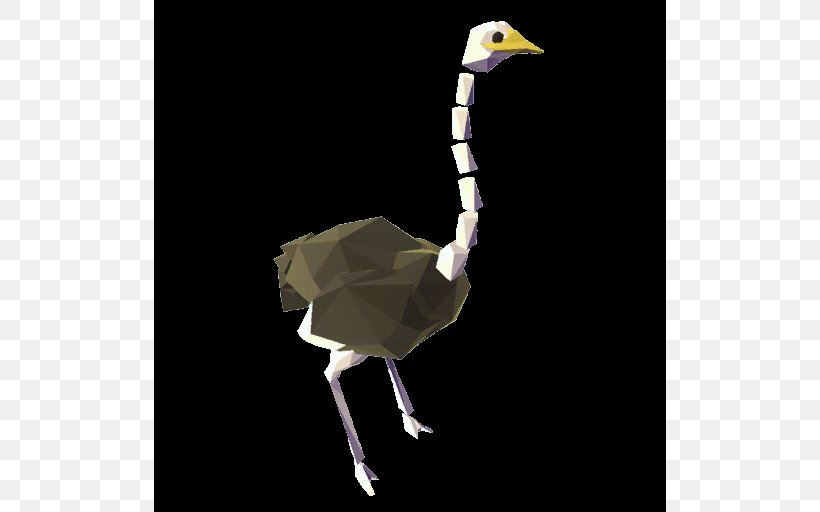 Common Ostrich Bird Crane Beak, PNG, 512x512px, Common Ostrich, Beak, Bird, Crane, Crane Like Bird Download Free