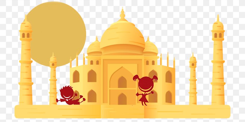 Taj Mahal Vector Graphics Image Illustration Royalty-free, PNG, 812x408px, Taj Mahal, Agra, Building, Cartoon, Drawing Download Free