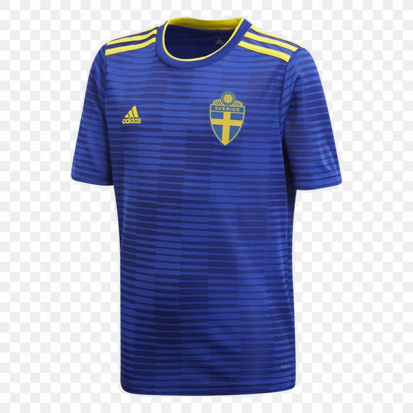2018 World Cup T-shirt Sweden National Football Team Nightshirt, PNG, 840x840px, 2018 World Cup, Active Shirt, Adidas, Blue, Clothing Download Free