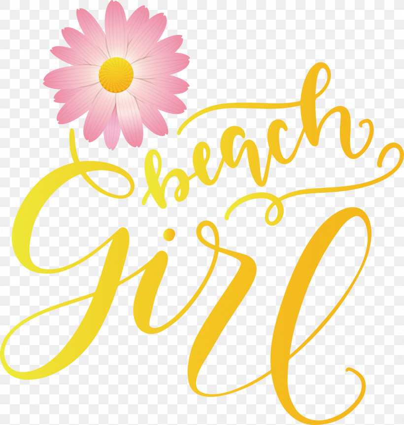 Beach Girl Summer, PNG, 2852x3000px, Beach Girl, Cut Flowers, Floral Design, Flower, Happiness Download Free