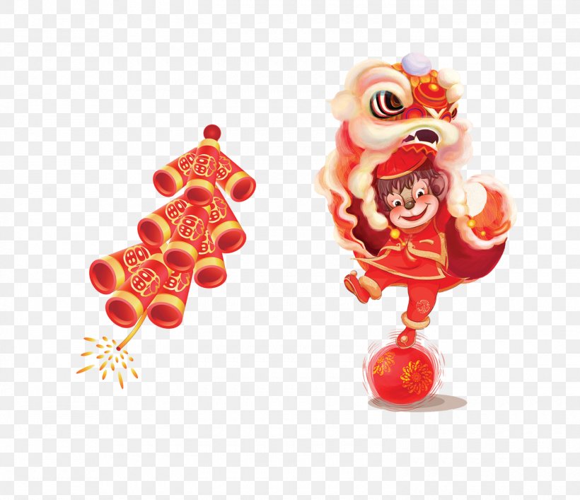 Lion Dance Illustration, PNG, 1500x1294px, Lion, Animation, Cartoon, Chinese New Year, Dance Download Free