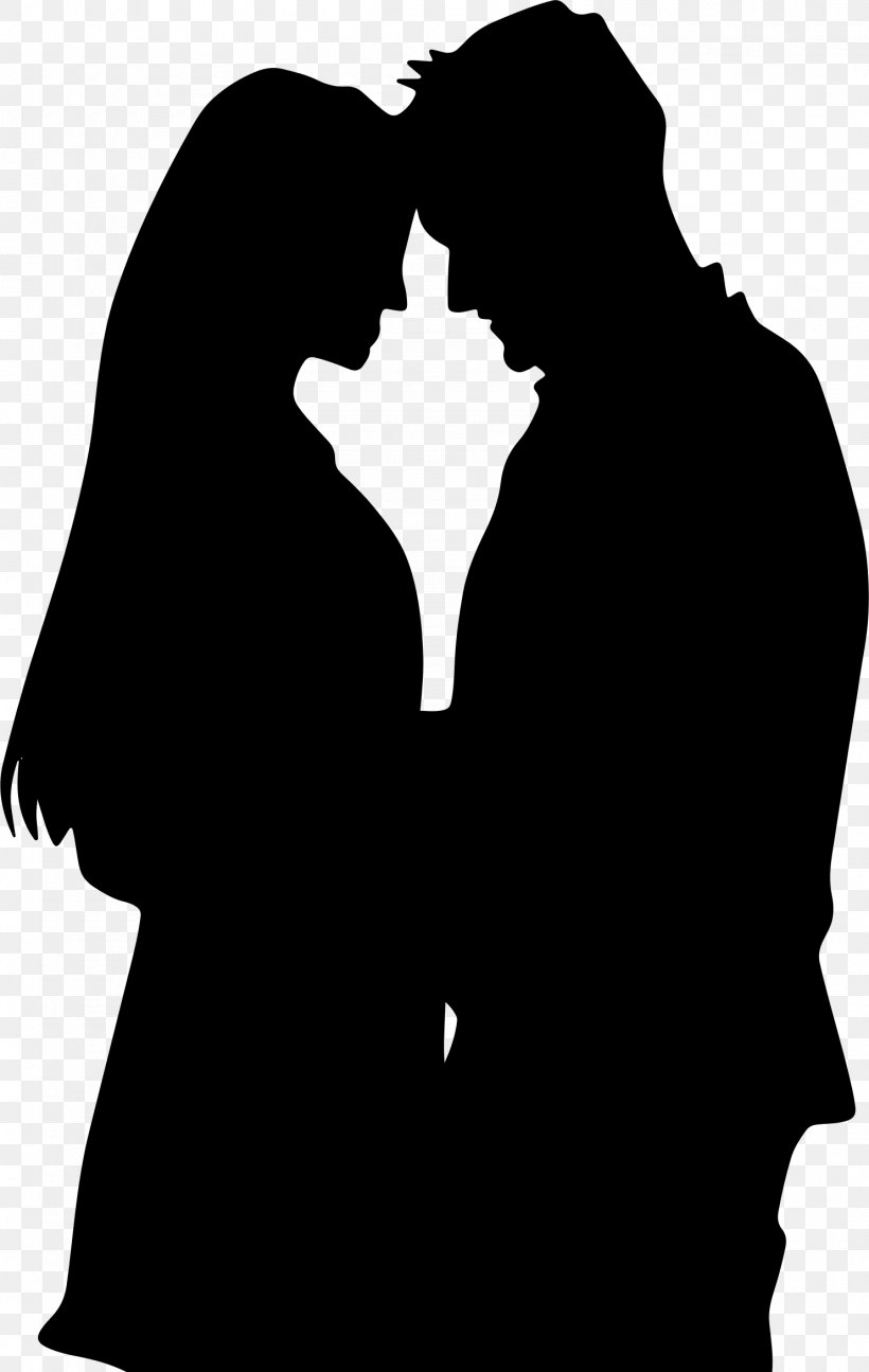 Romance Couple Clip Art, PNG, 1484x2345px, Romance, Black, Black And White, Couple, Heart Download Free