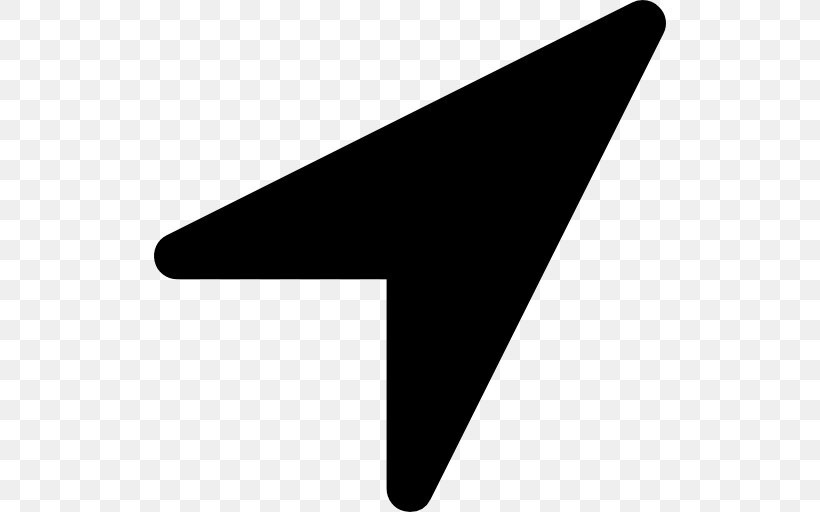 Download Arrow Clip Art, PNG, 512x512px, Font Awesome, Airplane, Black, Black And White, Map Download Free