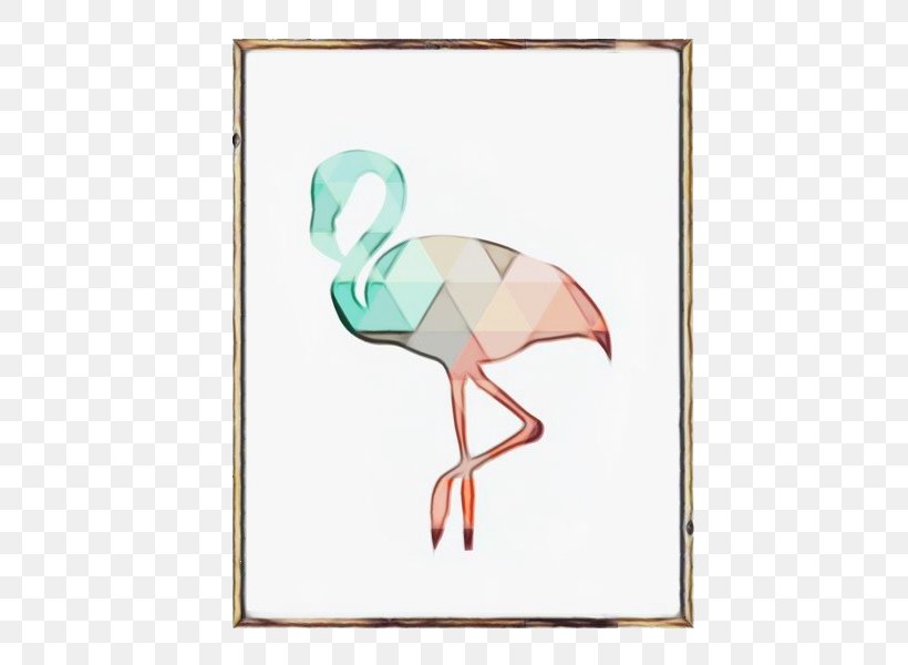 Flamingo Watercolor, PNG, 545x600px, Watercolor, Beak, Bird, Flamingo, Greater Flamingo Download Free