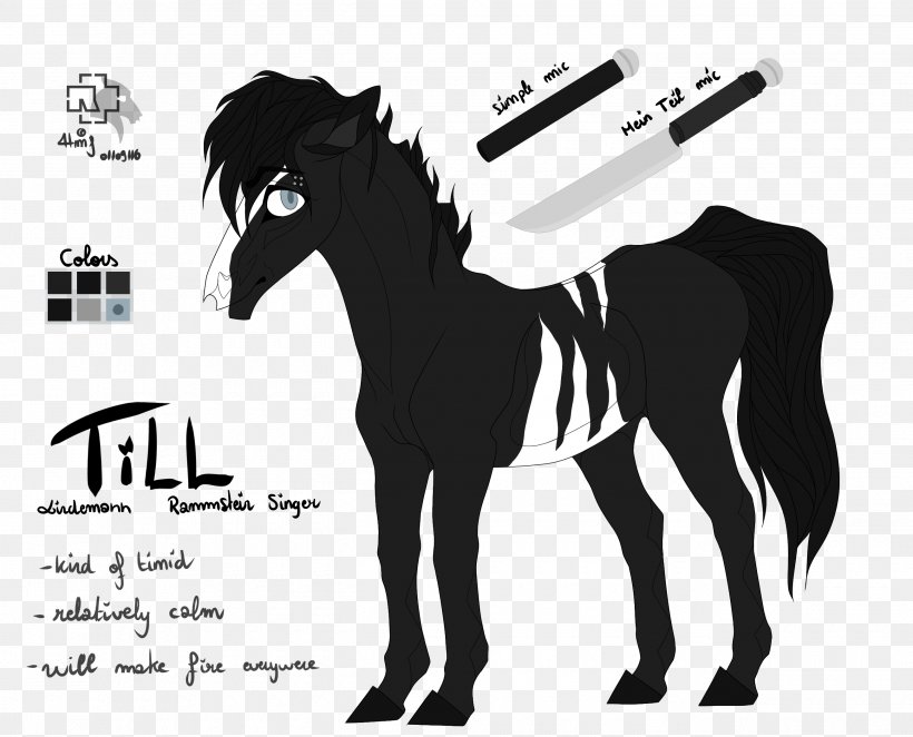 Mane Pony Mustang Stallion Halter, PNG, 2600x2100px, Mane, Black And White, Bridle, Cartoon, Character Download Free
