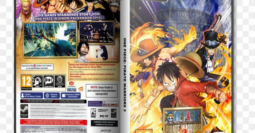 One Piece: Pirate Warriors 3 Video Game PC Game Blu-ray Disc, PNG, 1023x537px, Watercolor, Cartoon, Flower, Frame, Heart Download Free