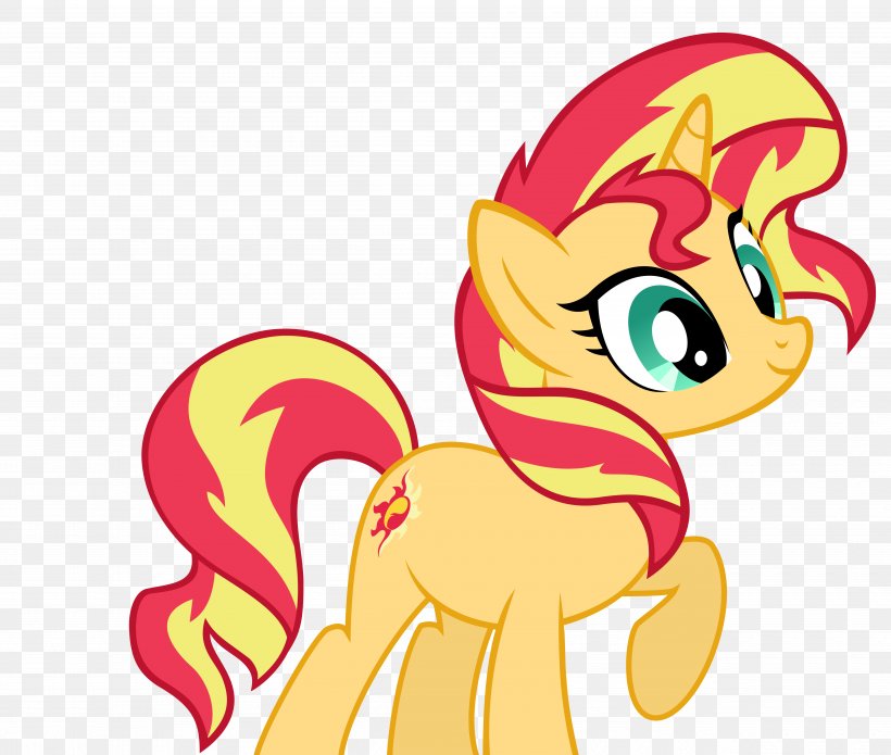 Pony Sunset Shimmer Art Horse Clip Art, PNG, 5000x4241px, Watercolor, Cartoon, Flower, Frame, Heart Download Free