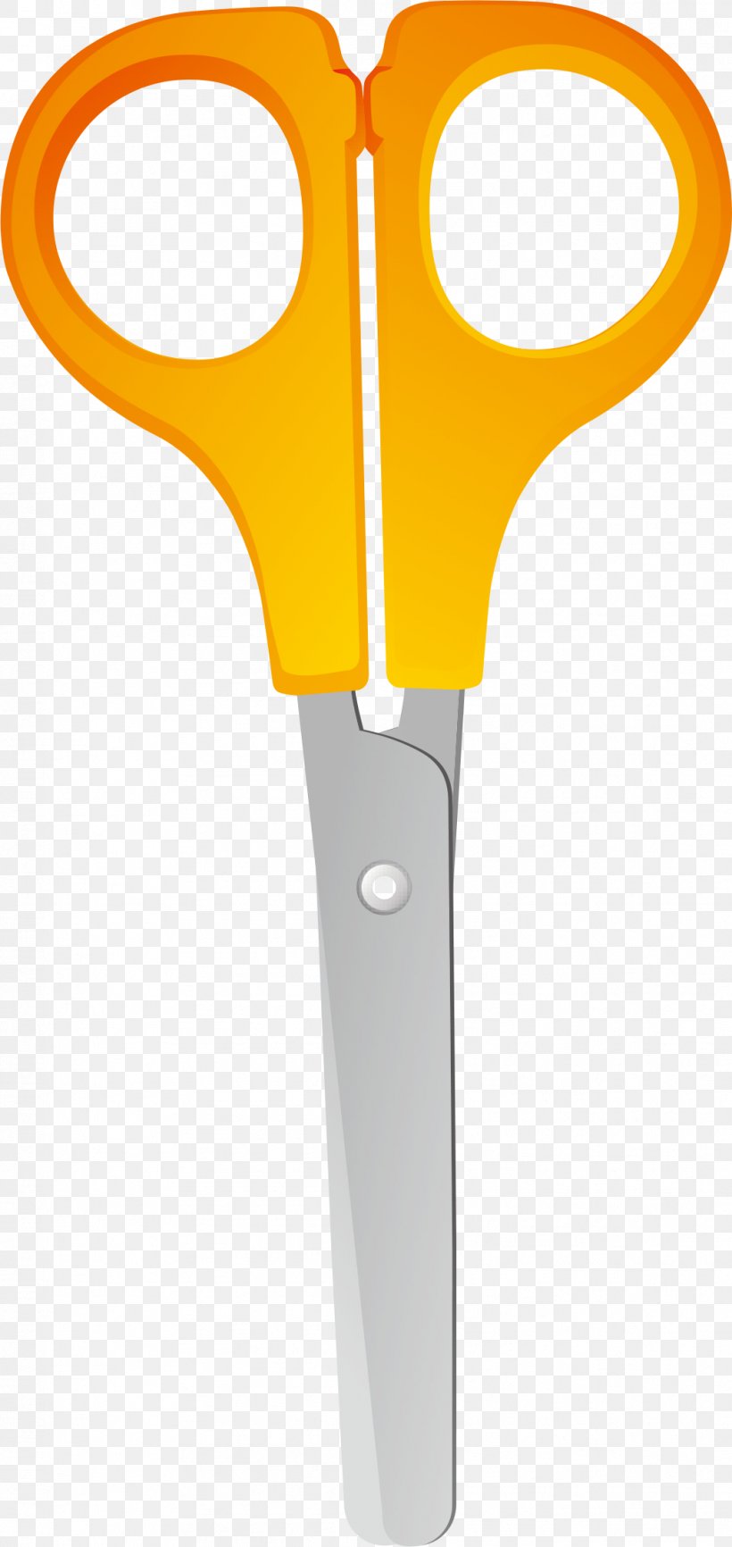 Scissors Font School Angle Product Design, PNG, 1041x2199px, Scissors, Orange, School, Yellow Download Free