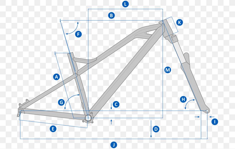 27.5 Mountain Bike Bicycle Cycling Geometry, PNG, 709x521px, 275 Mountain Bike, Mountain Bike, Area, Bicycle, Bicycle Frames Download Free