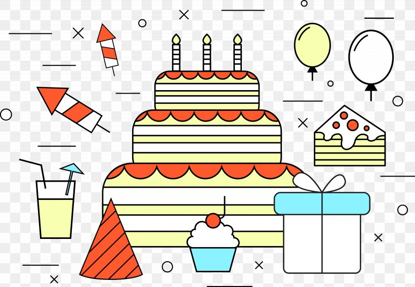 Birthday Cake Download Icon, PNG, 5169x3575px, Birthday Cake, Adobe Fireworks, Area, Birthday, Cake Download Free