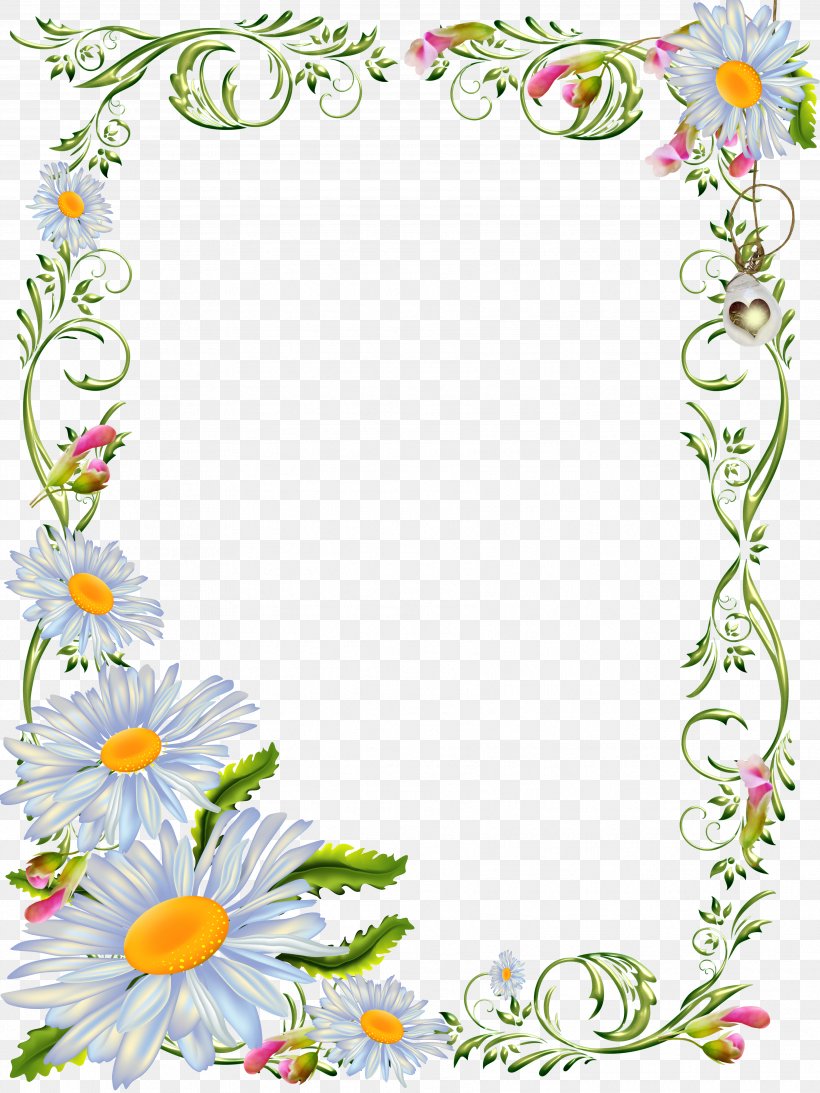Borders And Frames Clip Art Photograph Image Illustration, PNG, 3543x4724px, Borders And Frames, Art, Border, Branch, Chrysanths Download Free
