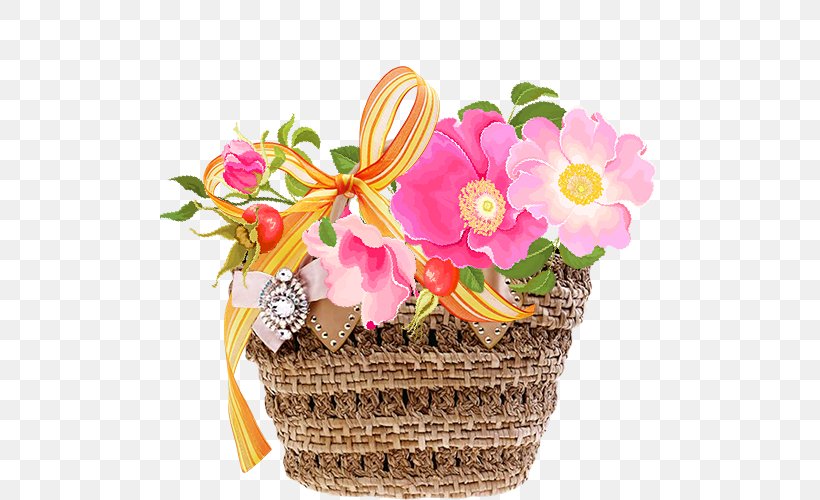 Flower Bouquet Gift Floral Design Cut Flowers, PNG, 500x500px, Flower, Artificial Flower, Basket, Birthday, Cut Flowers Download Free