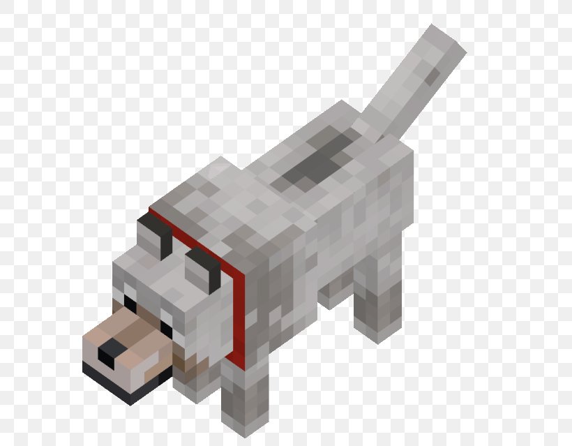 Minecraft Gray Wolf Cat Tame Animal Mob, PNG, 623x639px, Minecraft, Cat, Curse, Domestication, Electrical Connector Download Free