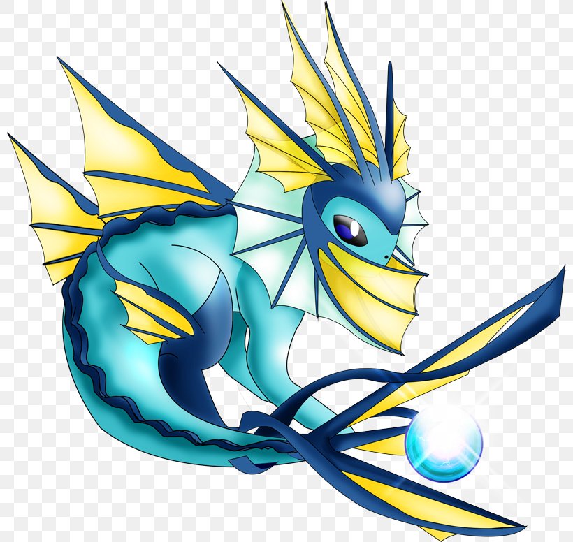Pokémon FireRed And LeafGreen Vaporeon Pikachu Eevee Jolteon, PNG, 800x776px, Vaporeon, Art, Artwork, Charizard, Dragon Download Free
