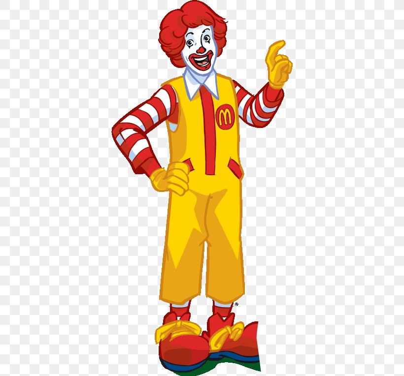 Ronald McDonald McDonald's Party Birthday Clip Art, PNG, 368x764px, Ronald Mcdonald, Art, Birthday, Cartoon, Clown Download Free