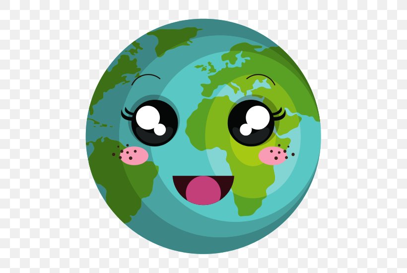 Cartoon Planet, PNG, 550x550px, Venus, Cartoon, Character, Green, Kawaii Download Free