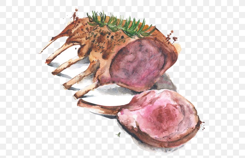Game Meat Lamb And Mutton Agneau Watercolor Painting, PNG, 634x528px, Watercolor, Cartoon, Flower, Frame, Heart Download Free