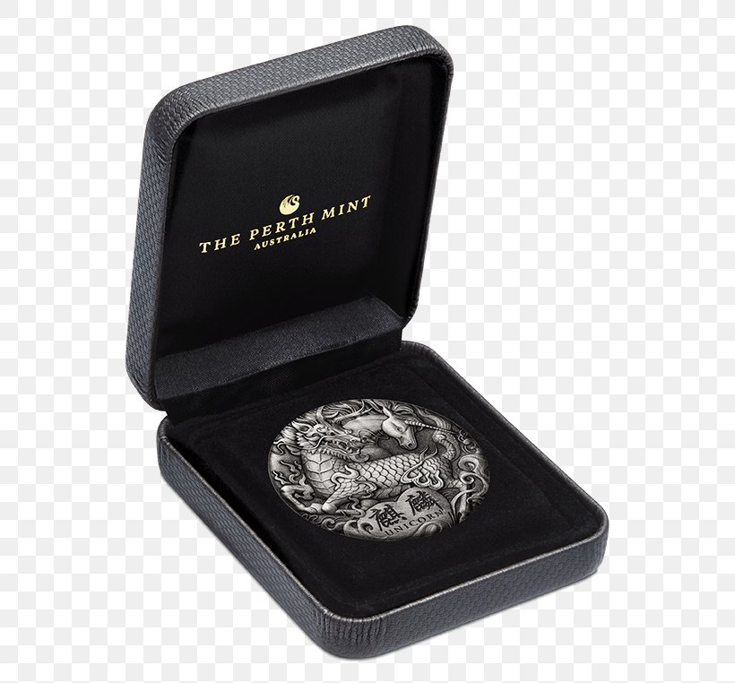 Perth Mint Silver Royal Australian Mint Coin Qilin, PNG, 606x762px, Perth Mint, Australia, Box, Bullion, Coin Download Free