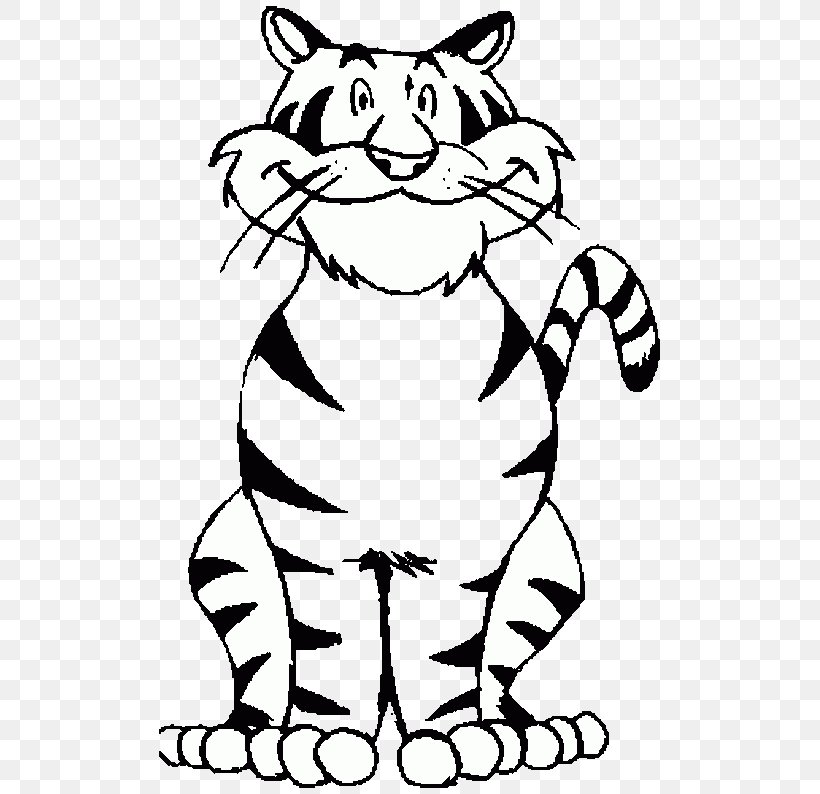 Colouring Pages Coloring Book Drawing Tiger Shark Cat, PNG, 513x794px, Colouring Pages, Art, Bengal Tiger, Black, Black And White Download Free