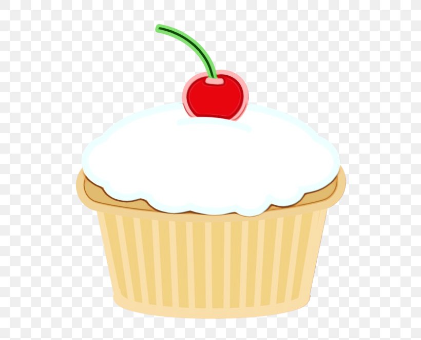 Food Cherry Dessert Fruit Plant, PNG, 600x664px, Watercolor, Baking Cup, Cherry, Cupcake, Dessert Download Free