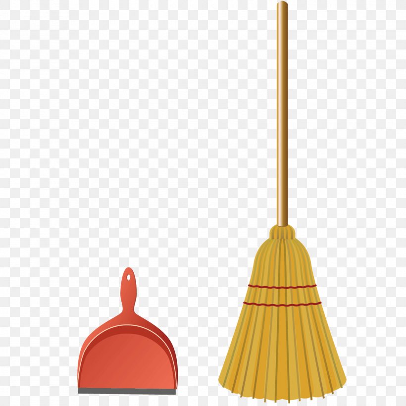 Broom Cleaning Illustration Cartoon Image, PNG, 1500x1500px, Broom, Animation, Cartoon, Cleaning, Dustpan Download Free