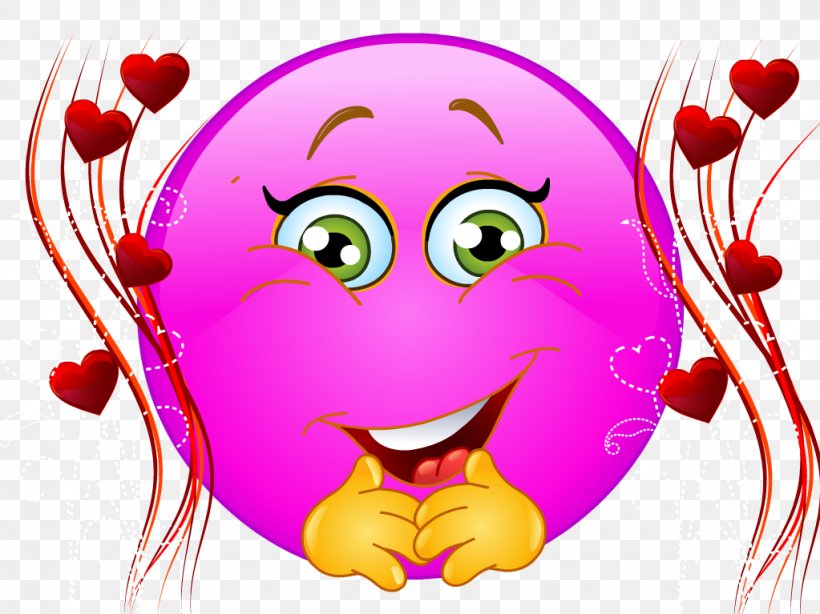 Emoticon Smiley Emoji Myspace Clip Art, PNG, 1023x767px, Watercolor, Cartoon, Flower, Frame, Heart Download Free