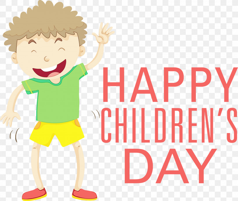Human Cartoon Logo Meter Happiness, PNG, 3000x2535px, Happy Childrens Day, Behavior, Cartoon, Happiness, Human Download Free