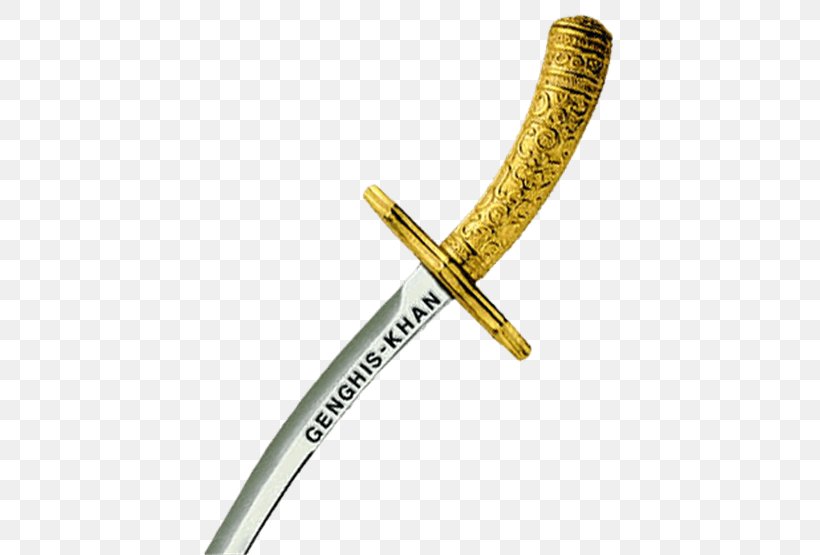 Sabre Mongol Empire Sword History Mongolia, PNG, 555x555px, Sabre, Cold Weapon, Empire, Founder, Genghis Khan Download Free