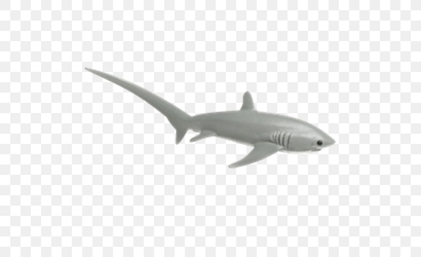 Shark Cartilaginous Fishes Safari Ltd Common Thresher Animal, PNG, 500x500px, Shark, Animal, Bigeye Thresher, Blacktip Reef Shark, Blue Shark Download Free
