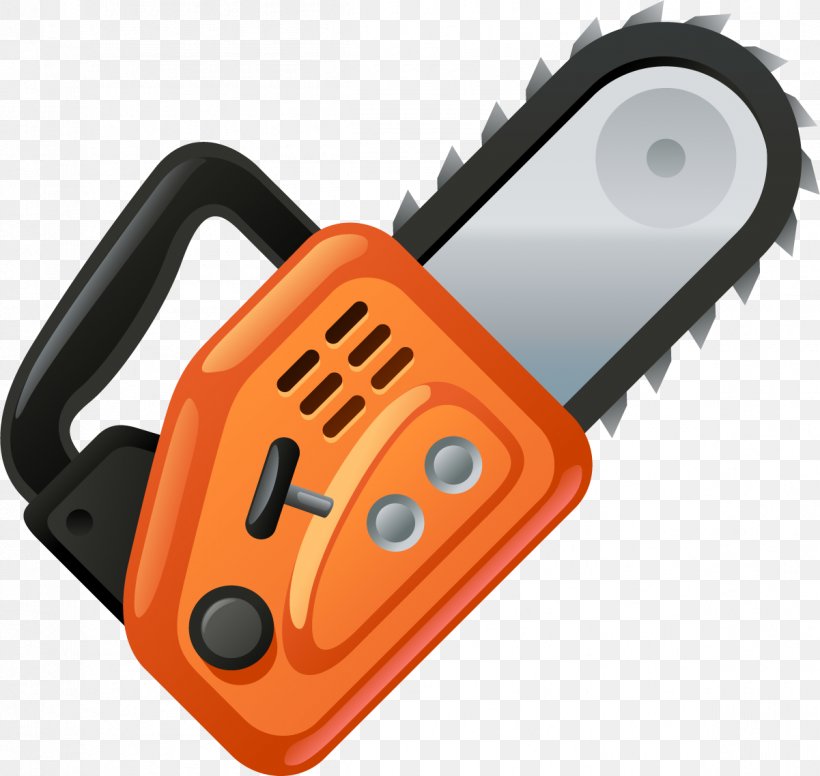 Tool Chainsaw Cartoon, PNG, 1201x1138px, Tool, Cartoon, Chainsaw, Electricity, Electronics Accessory Download Free