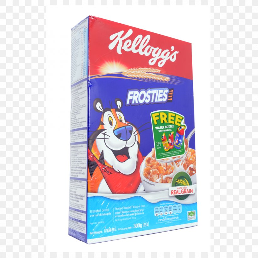 Breakfast Cereal Frosted Flakes Corn Flakes Kellogg's, PNG, 1000x1000px, Breakfast Cereal, Breakfast, Cereal, Corn Flakes, Cuisine Download Free