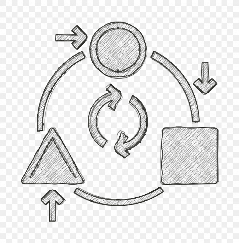 Adaptation Icon Startup Business Icon, PNG, 1232x1252px, Adaptation Icon, Black And White M, Landfill, Line Art, Material Download Free