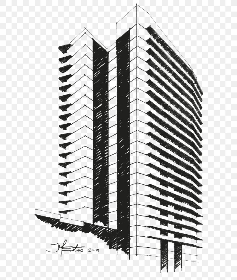 Architecture Facade High-rise Building Skyscraper, PNG, 661x969px, Architecture, Black And White, Brutalist Architecture, Building, Commercial Building Download Free