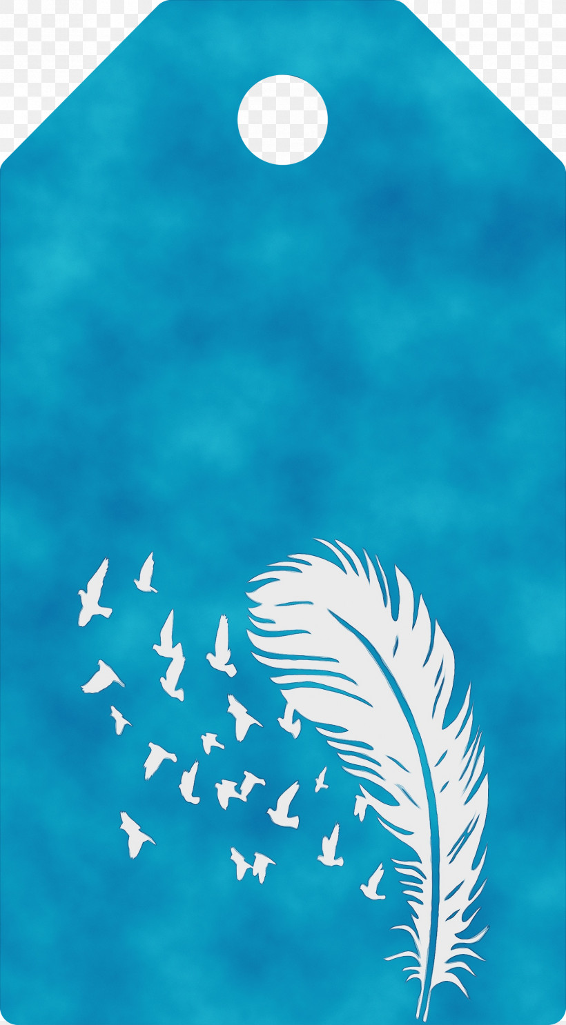 Leaf Daytime Turquoise Font Computer, PNG, 1655x3000px, Feather Birds Tag, Biology, Computer, Daytime, Leaf Download Free