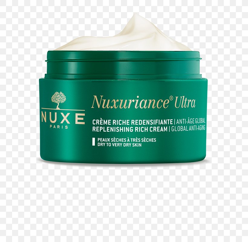 Lotion Nuxe Nuxuriance Ultra Anti-Aging Rich Cream Nuxe Nuxuriance Ultra Replenishing Night Cream Anti-aging Cream, PNG, 800x800px, Lotion, Ageing, Antiaging Cream, Cosmetics, Cream Download Free
